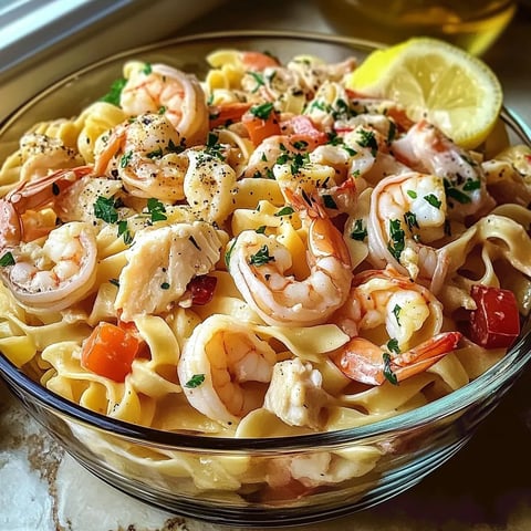 Seafood Pasta with Shrimp & Crab