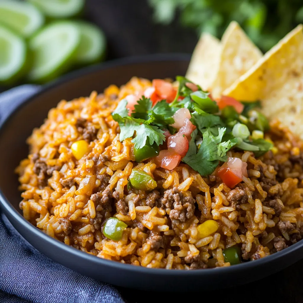 Taco Rice Recipe