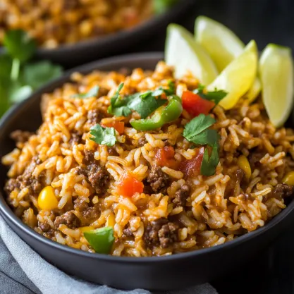 Delicious Taco Rice Recipe