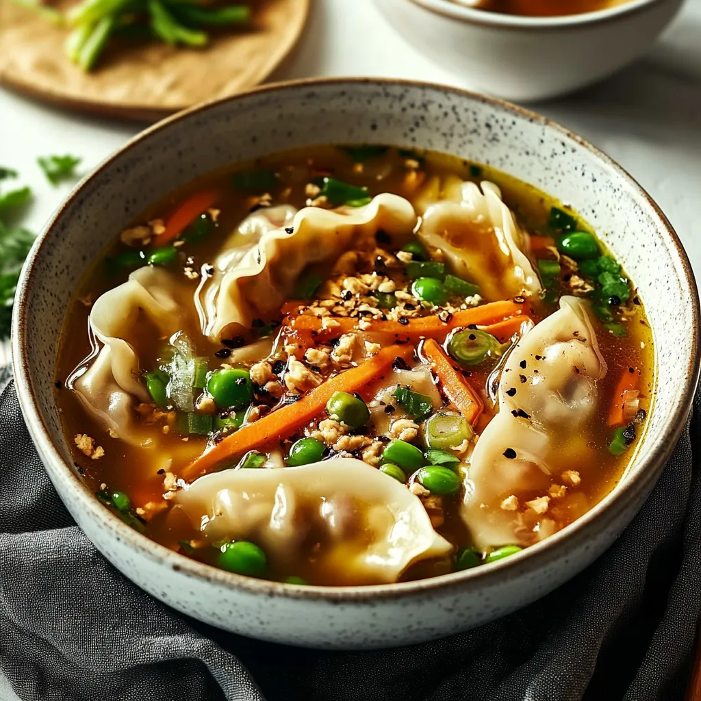 Potsticker Soup Recipe