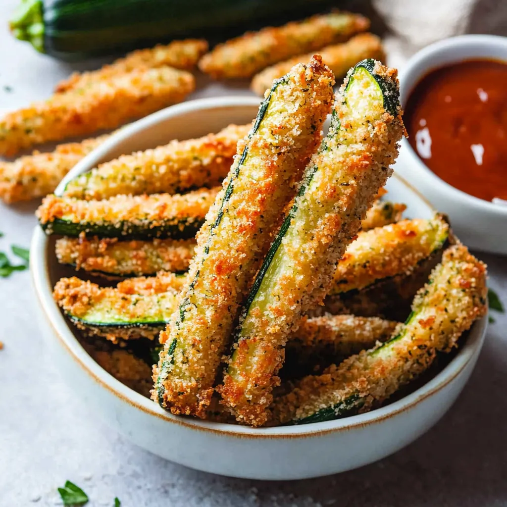 Air Fryer Zucchini Fries