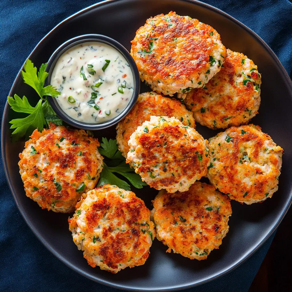 Appetizing Salmon Patties