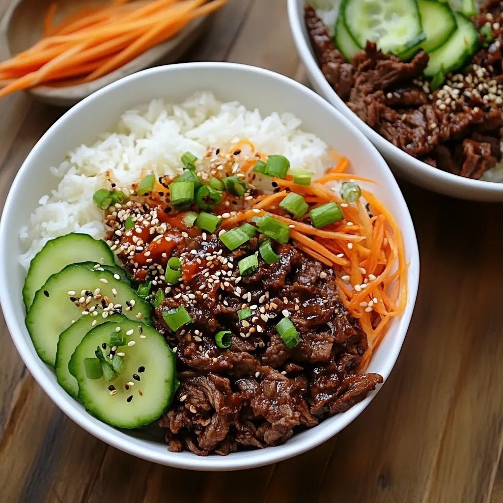 Flavoful Korean Beef Bowl