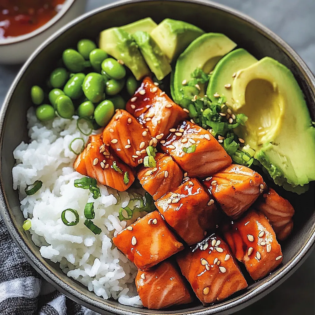 Salmon Rice Bowls