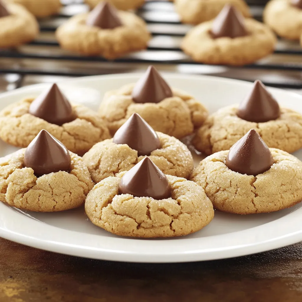 Mouthwatering Classic Peanut Butter Blossom Cookies