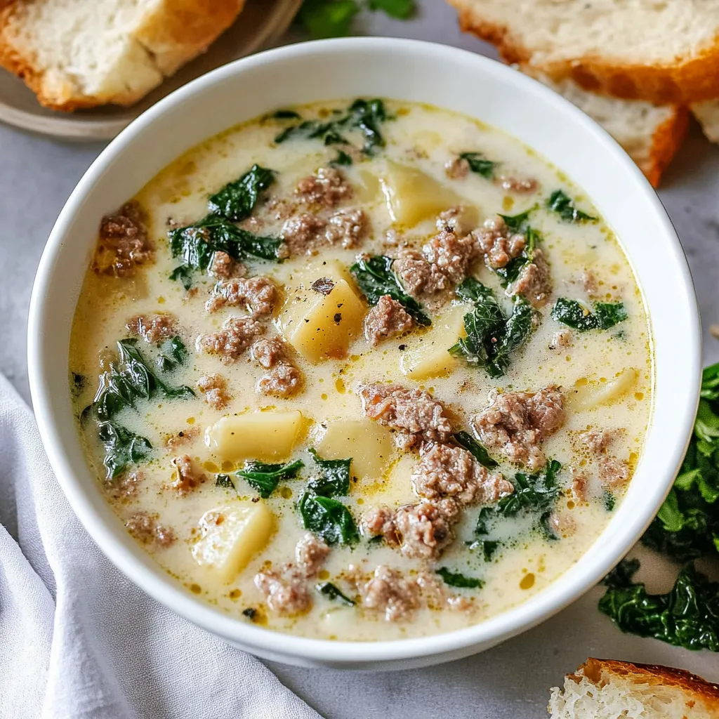 Yummy Crockpot Zuppa Toscana