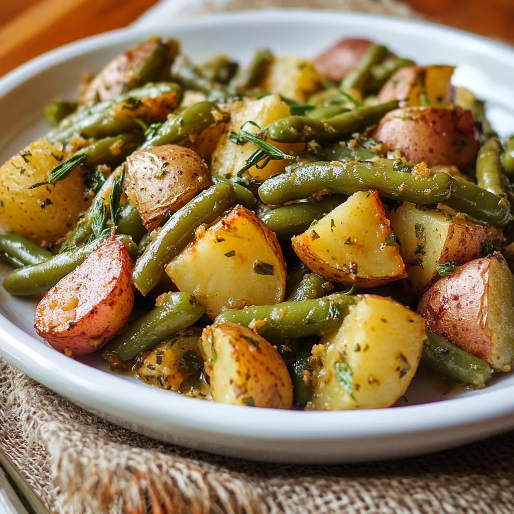 Divine Country Ranch Green Beans and Potatoes