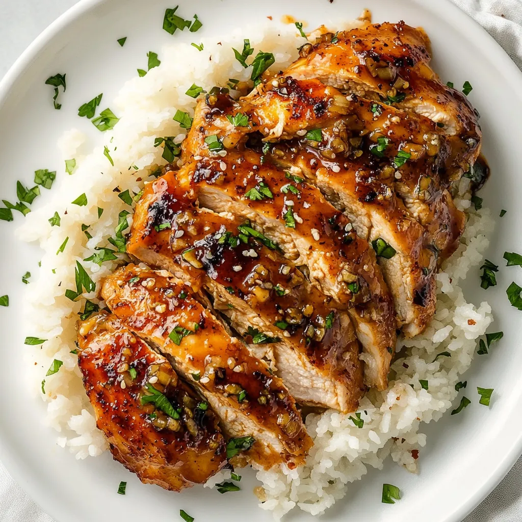 Honey Garlic Chicken Breasts