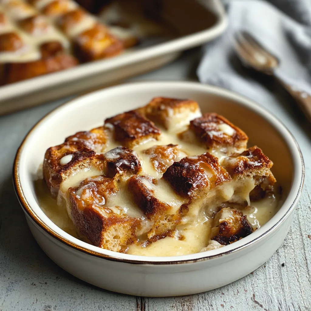 Easy Vanilla Bread Pudding