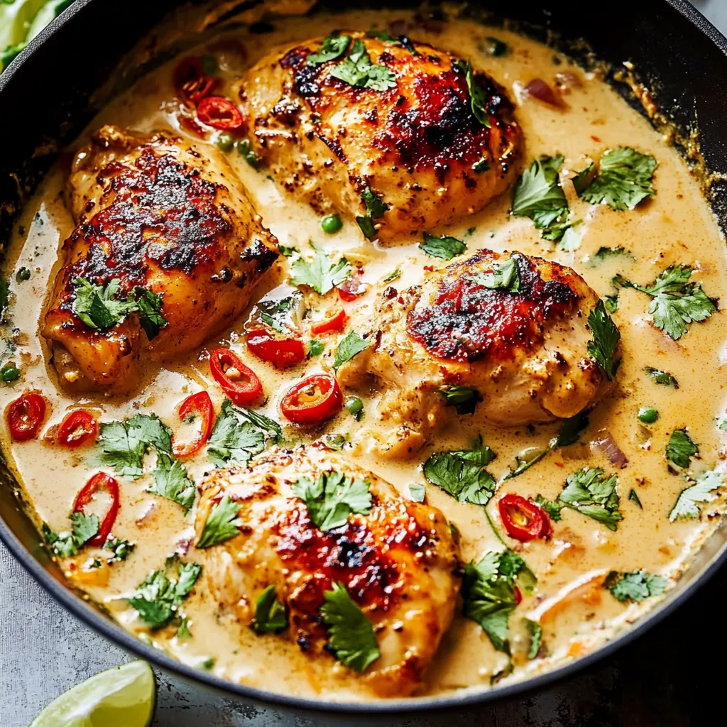 Luscious Coconut Milk Chicken