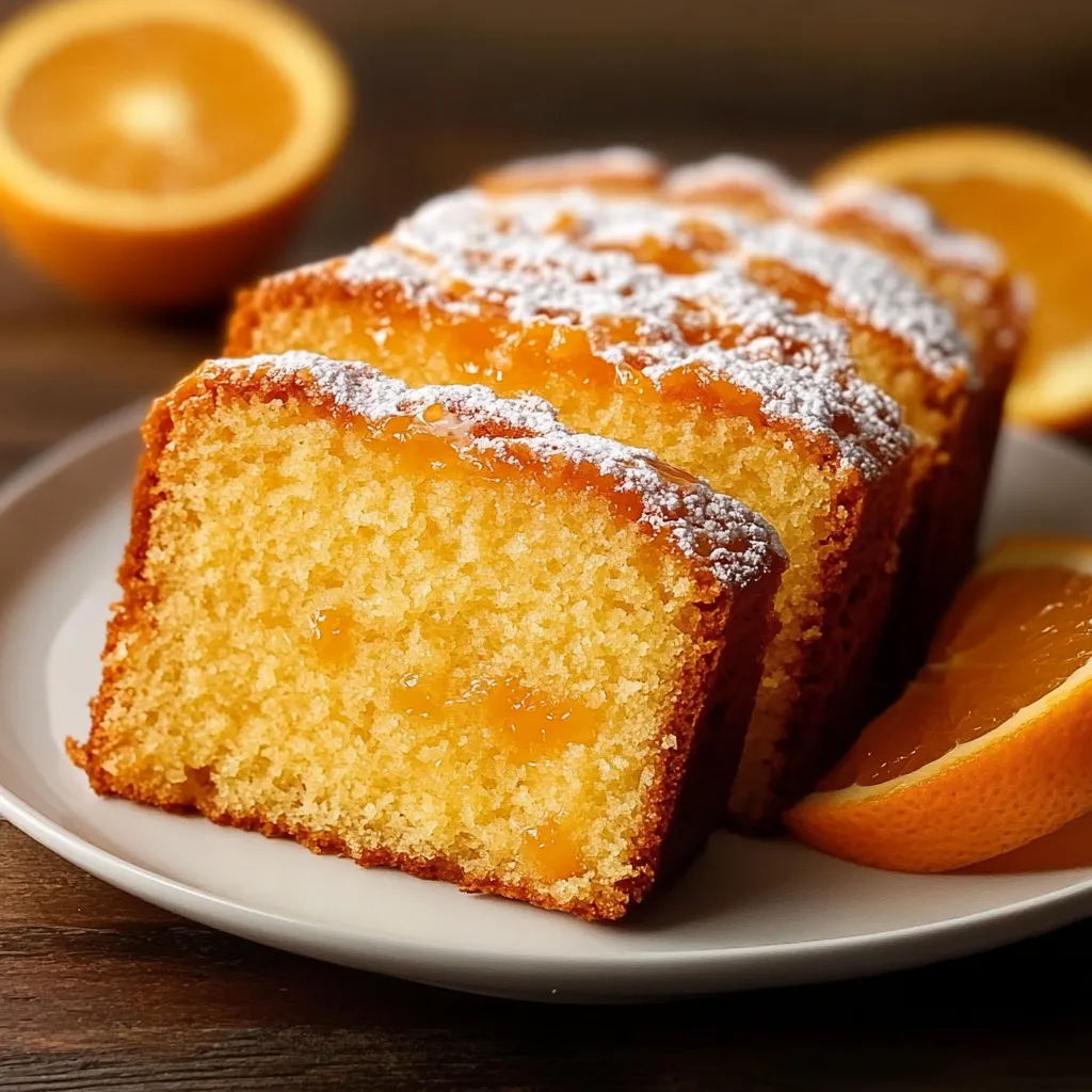 Succulent Orange Loaf Cake