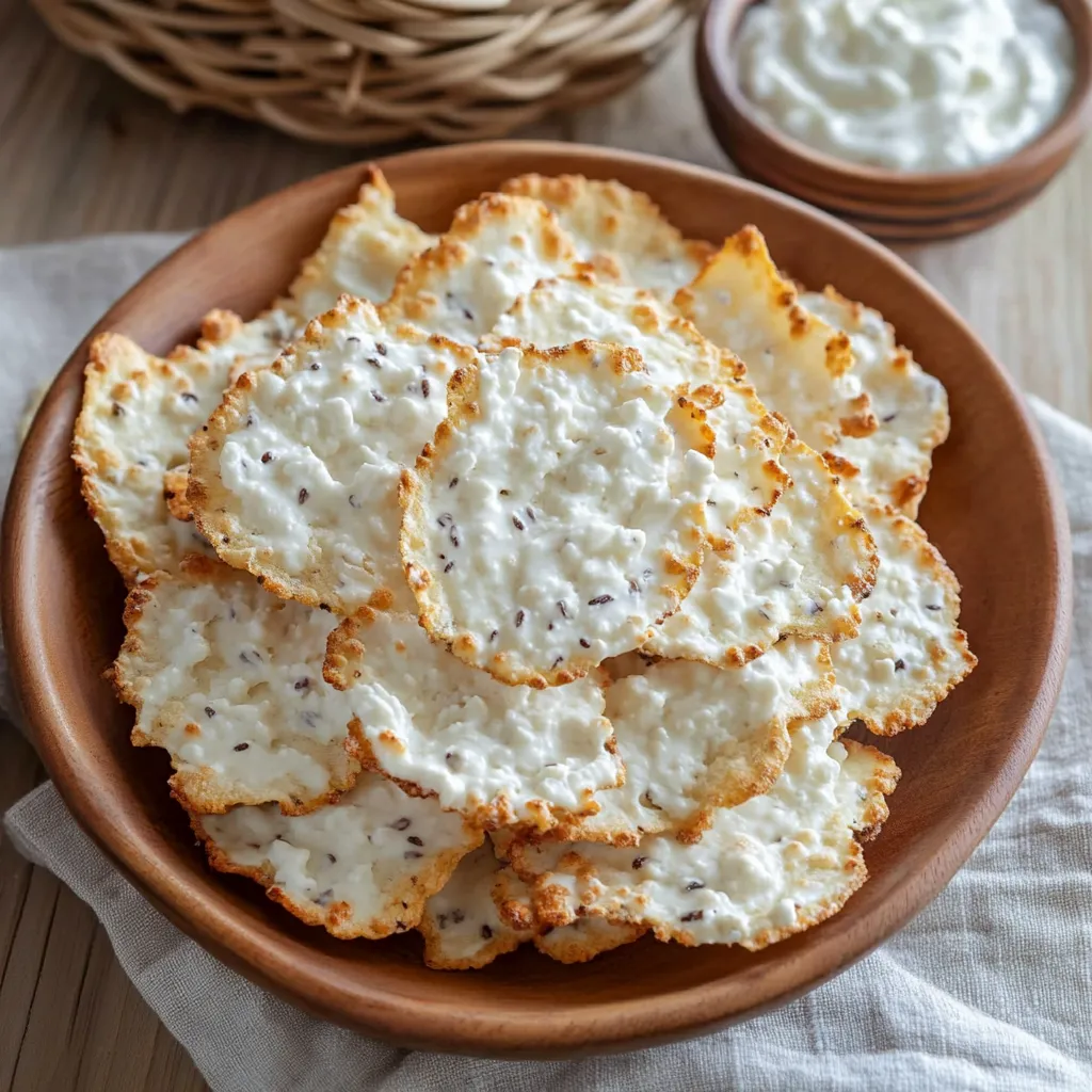 Cottage Cheese Chips