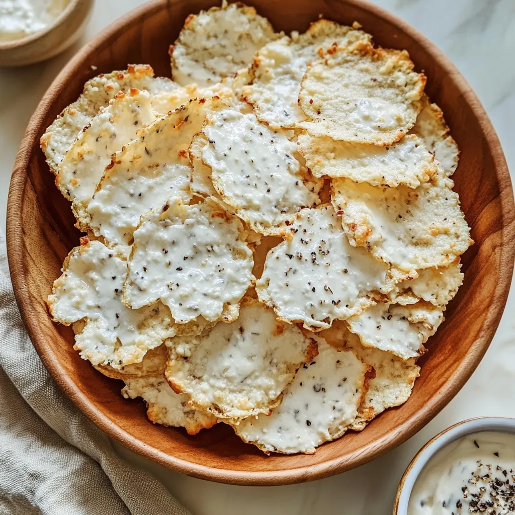 Cottage Cheese Chips Recipe