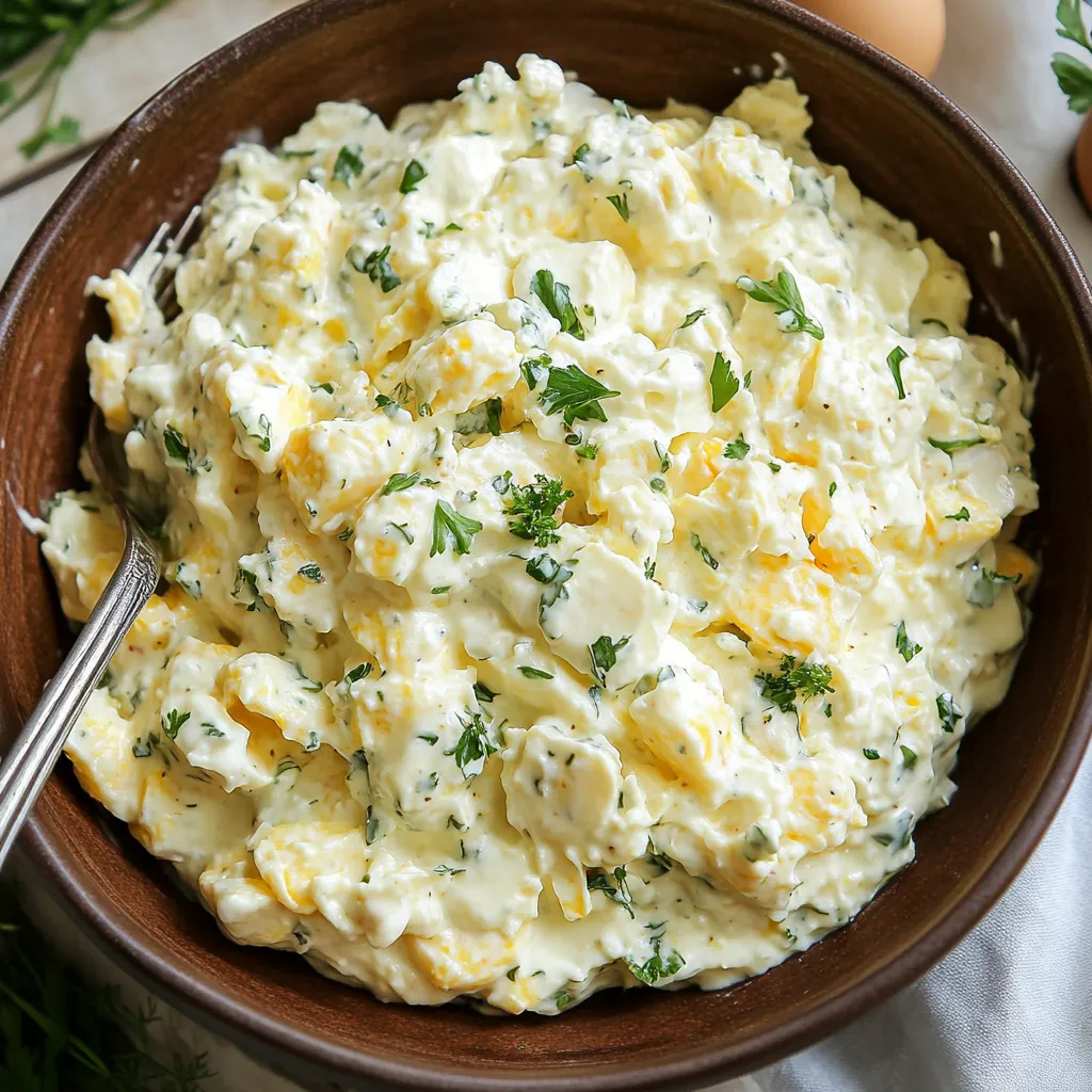 Creamy Cottage Cheese Egg Salad