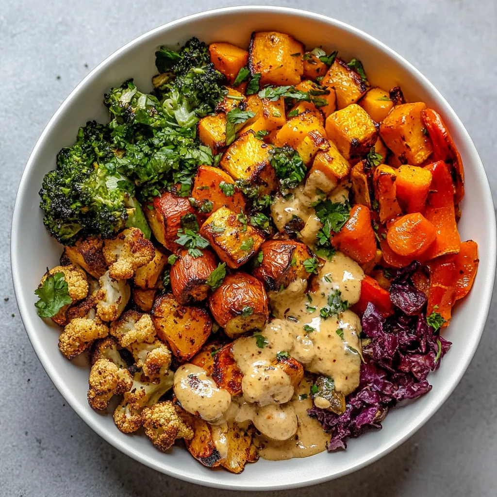 Buddha Bowl with Roasted Veggies