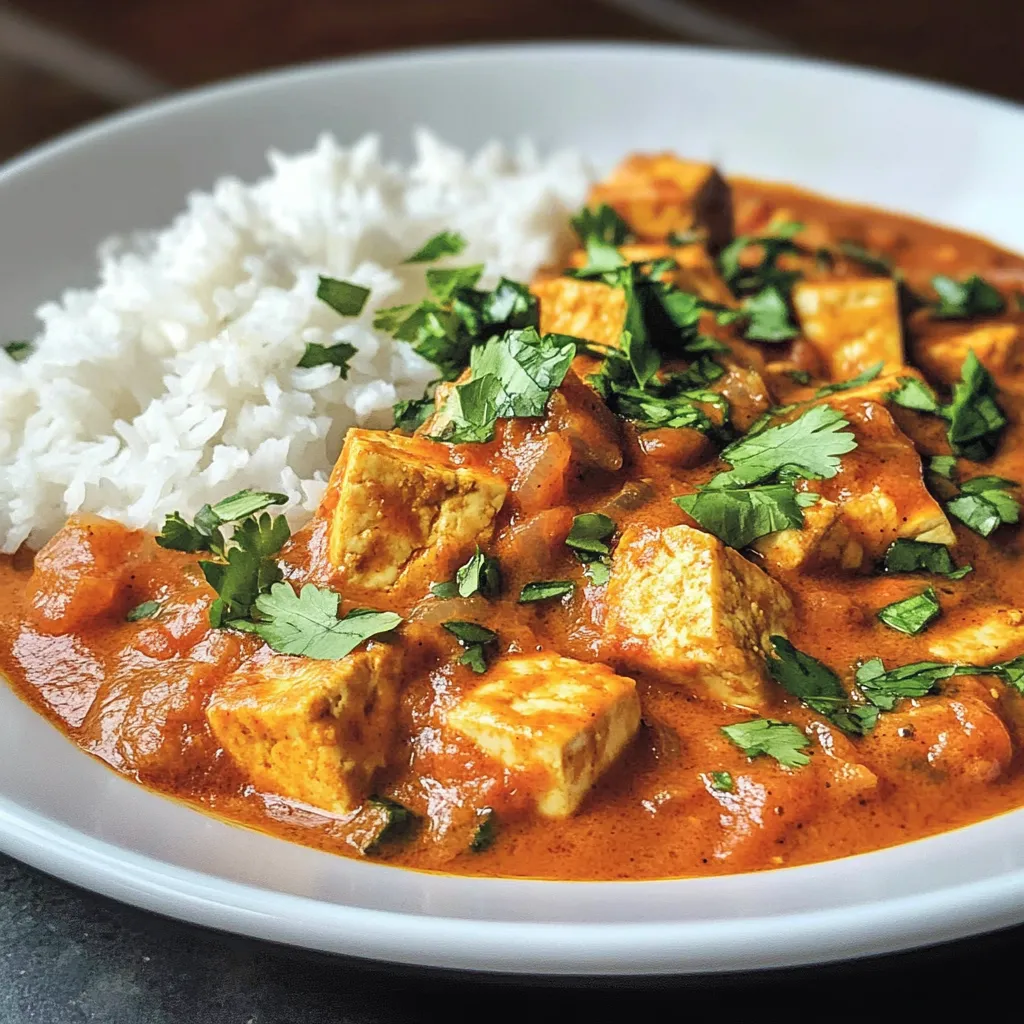 Creamy Indian Tofu Curry