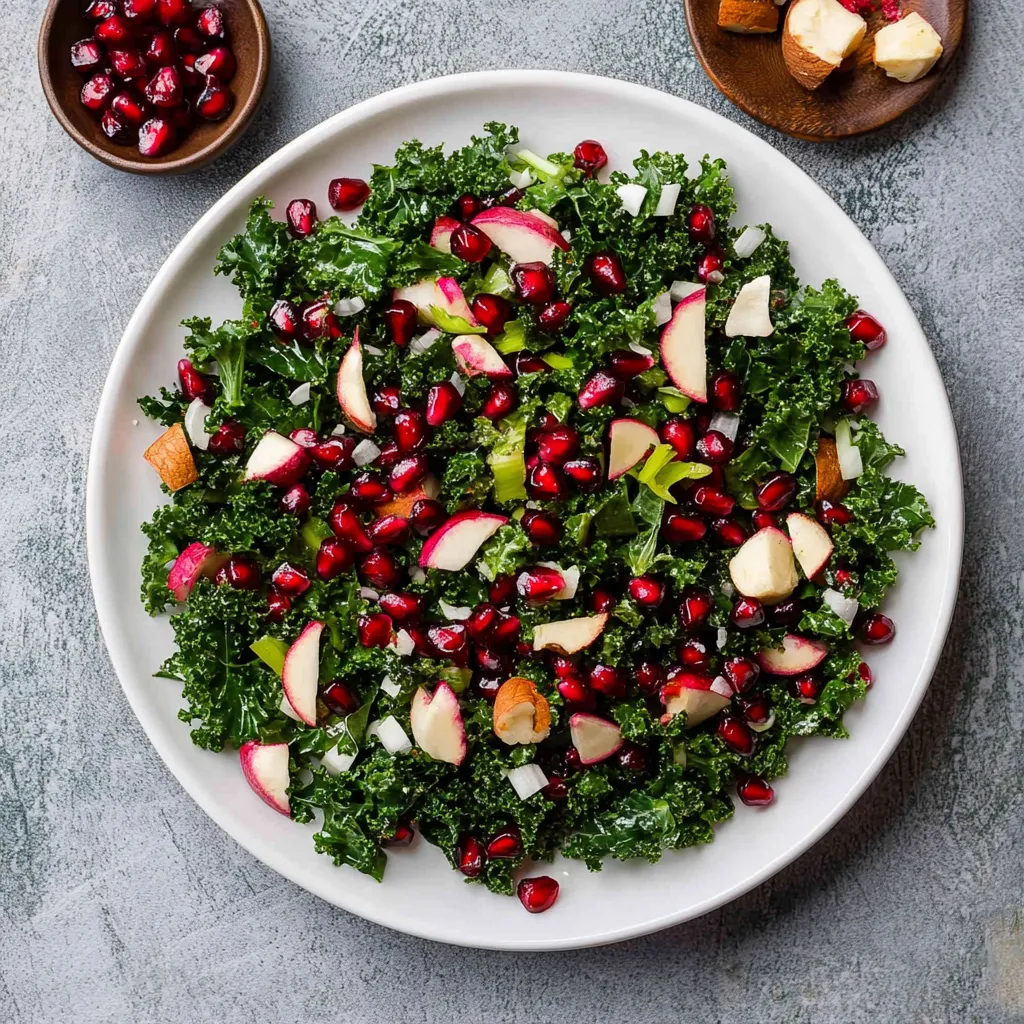 Kale Pomegranate Salad