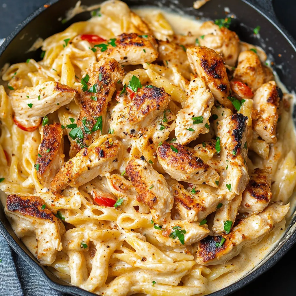 Creamy Cajun Chicken Pasta