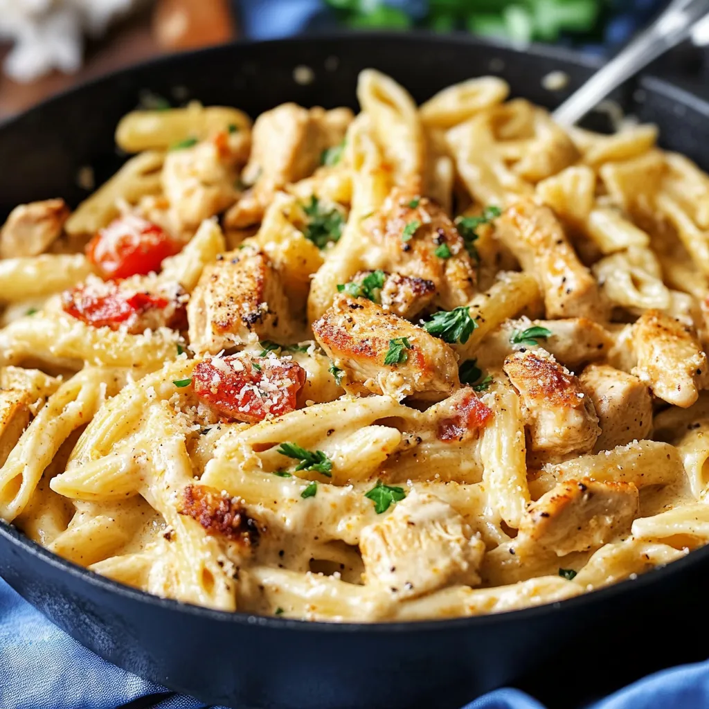 Irresistible Creamy Cajun Chicken Pasta