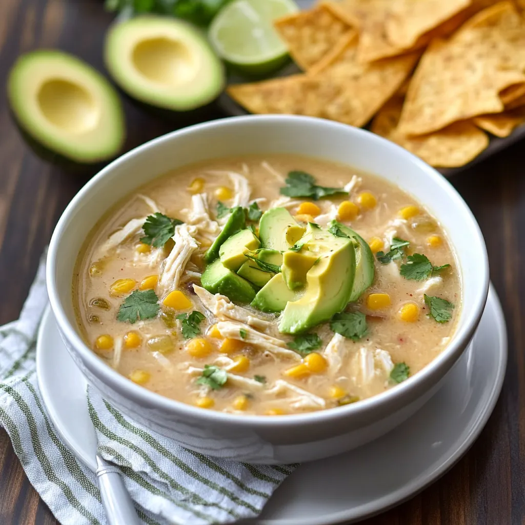 The Best White Chicken Chili