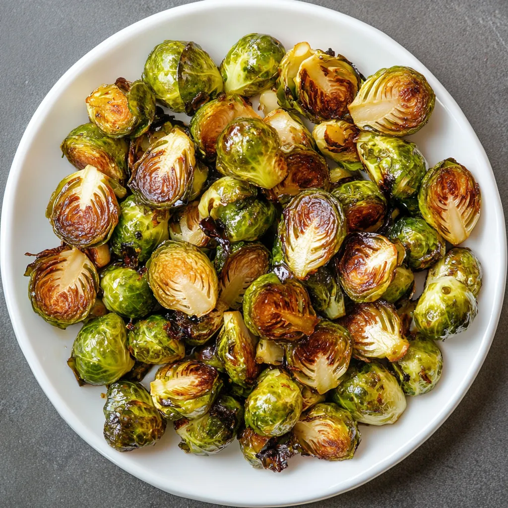 Fresh Honey Balsamic Brussels Sprouts