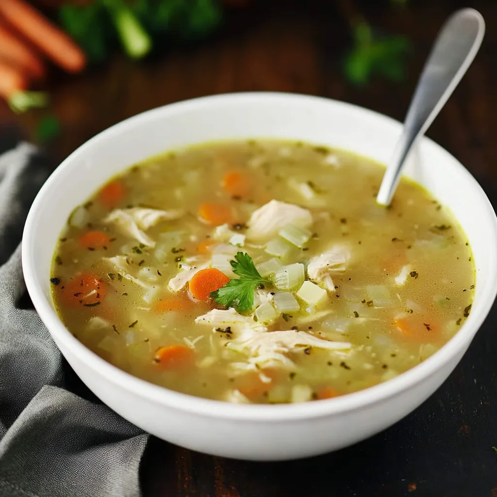 Rotisserie Chicken Soup