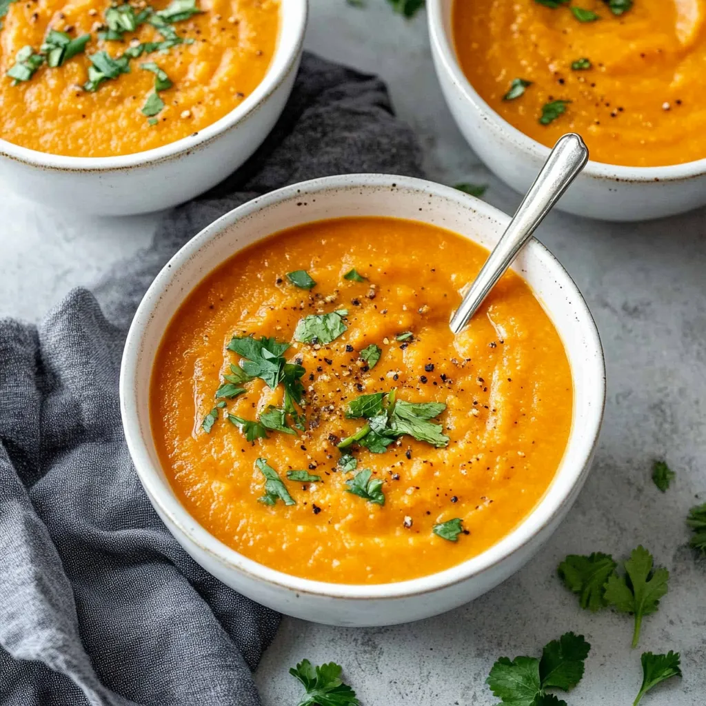 Immune Boosting Carrot Ginger Soup