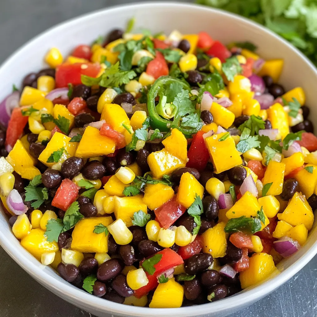 Mango Black Bean Salad