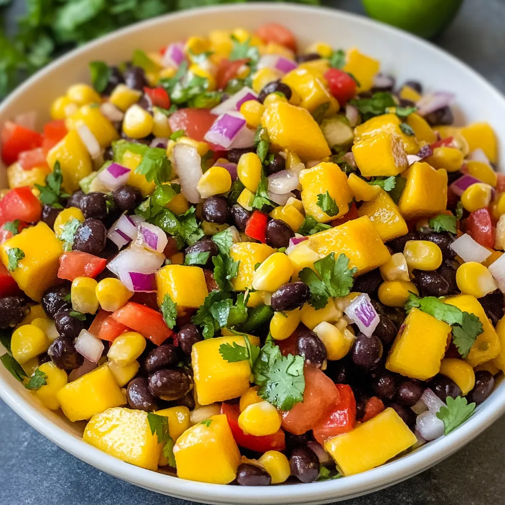 Easy Mango Black Bean Salad