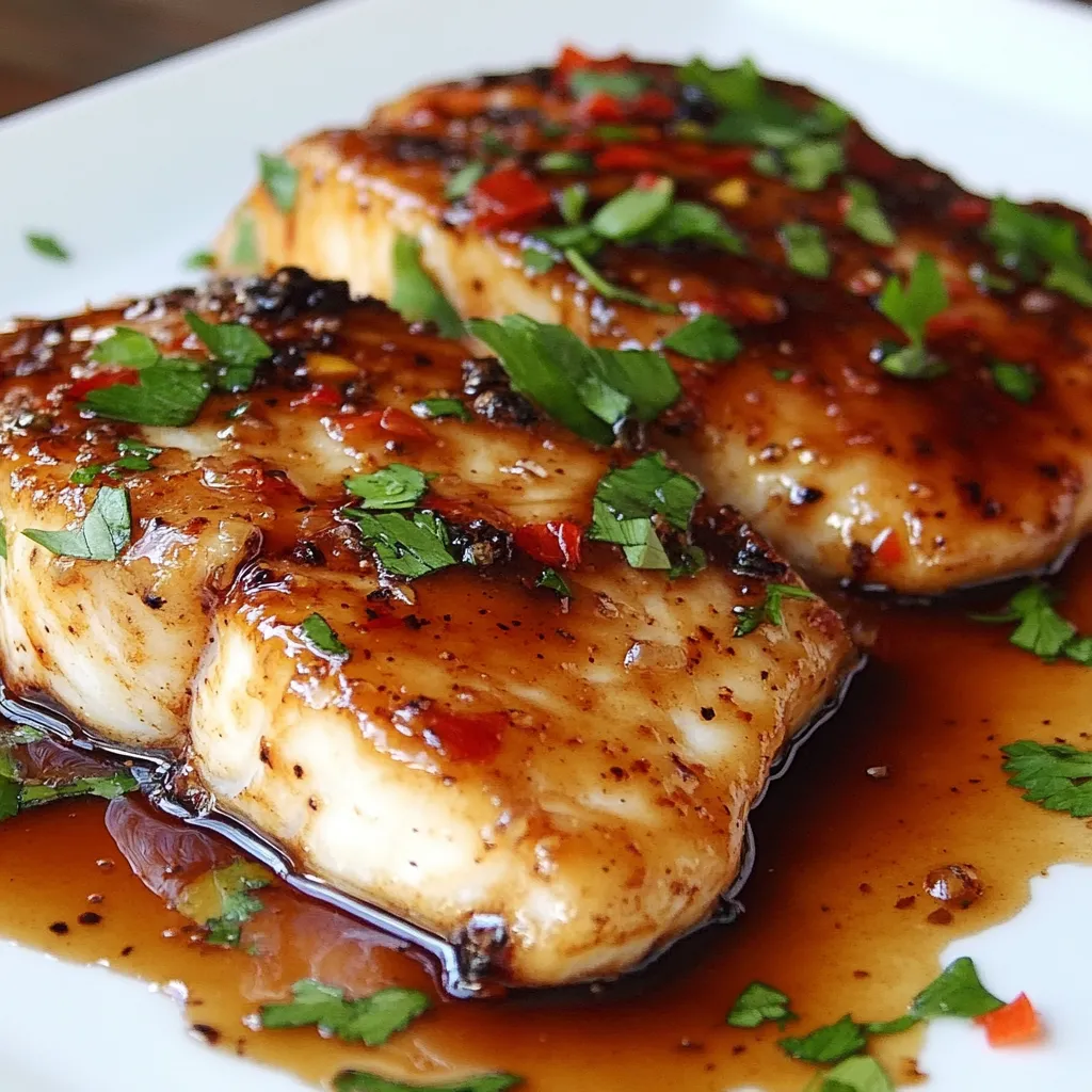 Easy Rock Cod in Ginger Soy Sauce Marinade