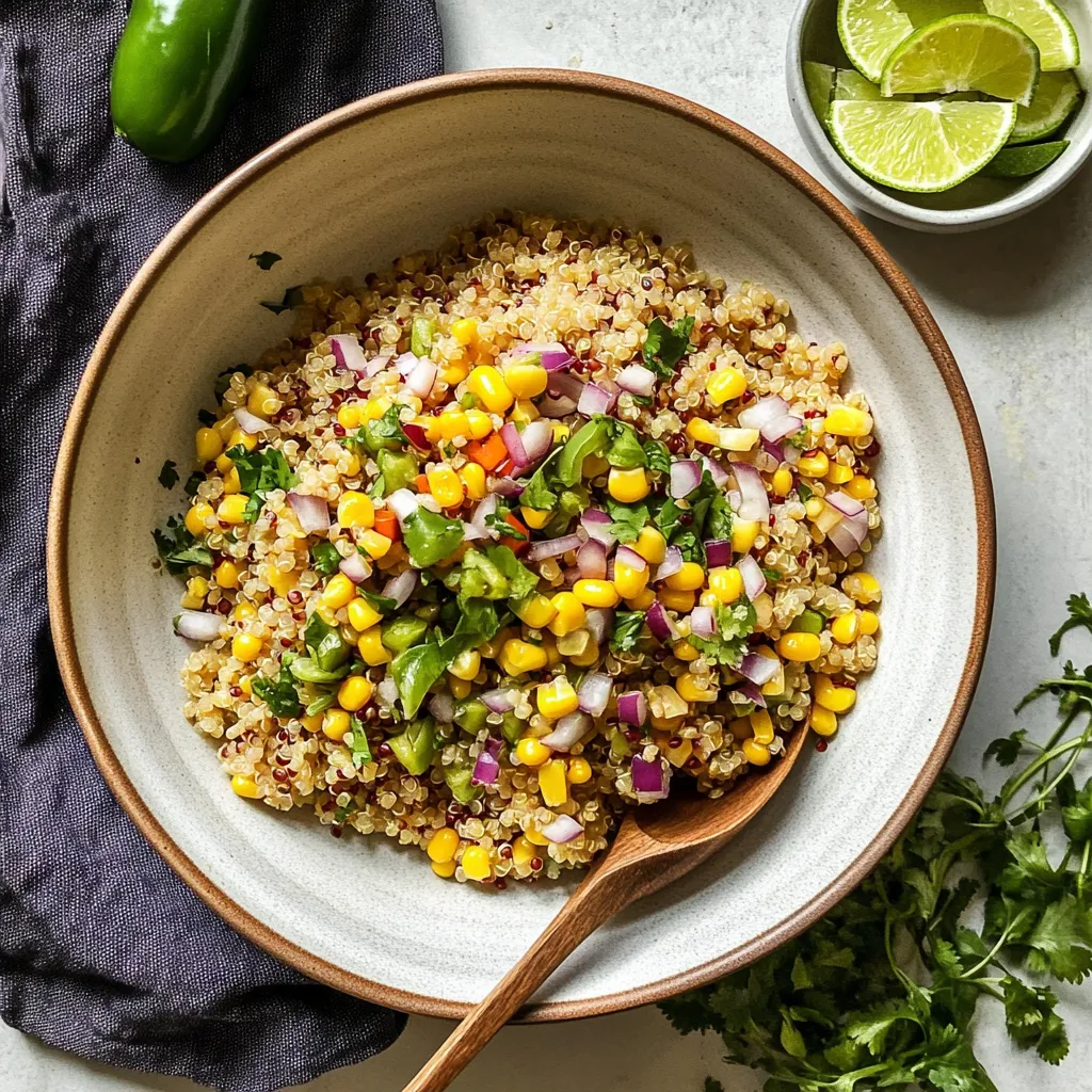 Fresh Charred Corn Salad