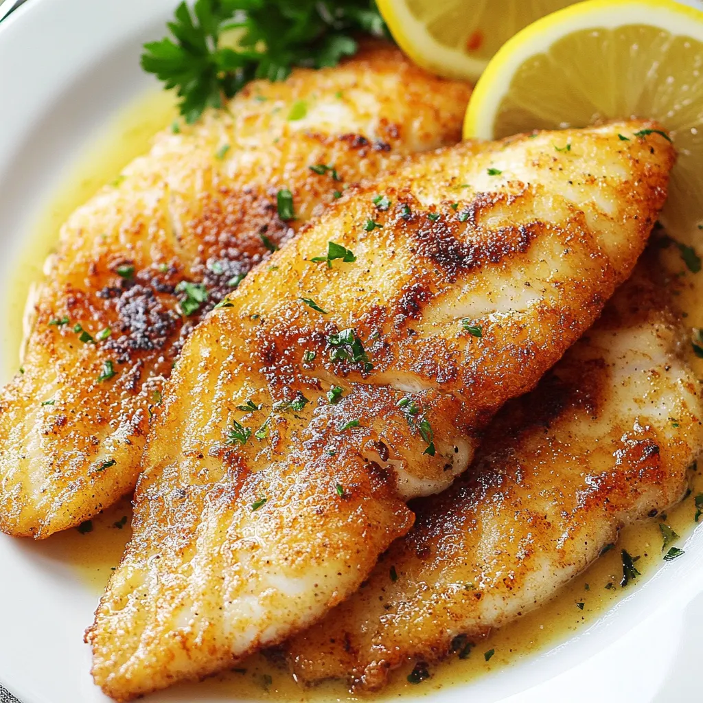 Crispy Pan Fried Tilapia