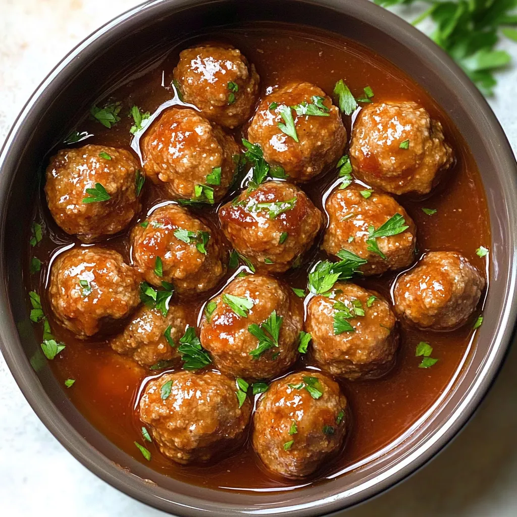 Best Grape Jelly Meatballs