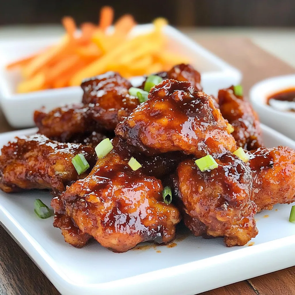 Sweet and Spicy Wings