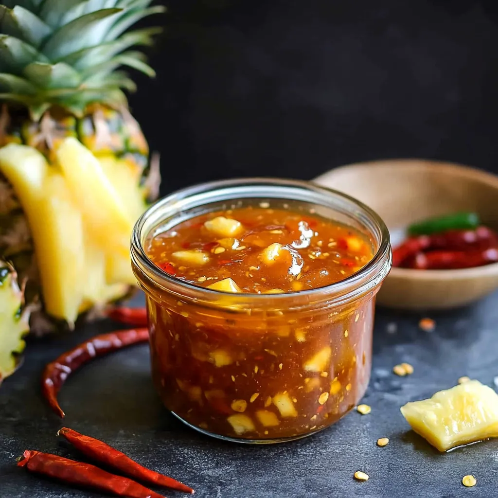 Sweet Chilli-Pineapple Sauce