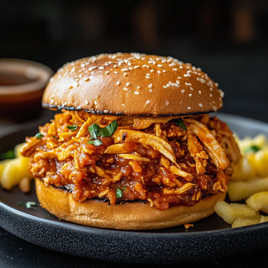 Cajun Chicken Sloppy Jo