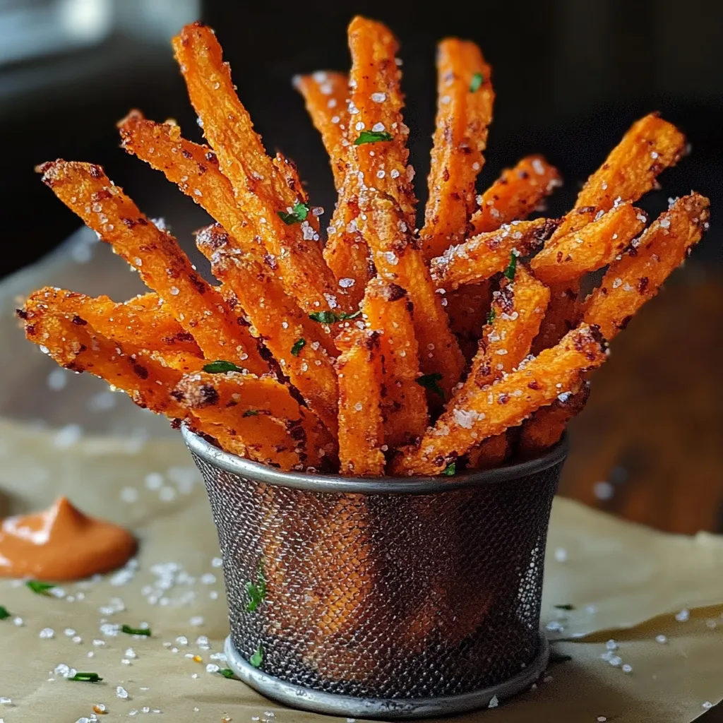 Crispy Oven Baked Sweet Potato Fries