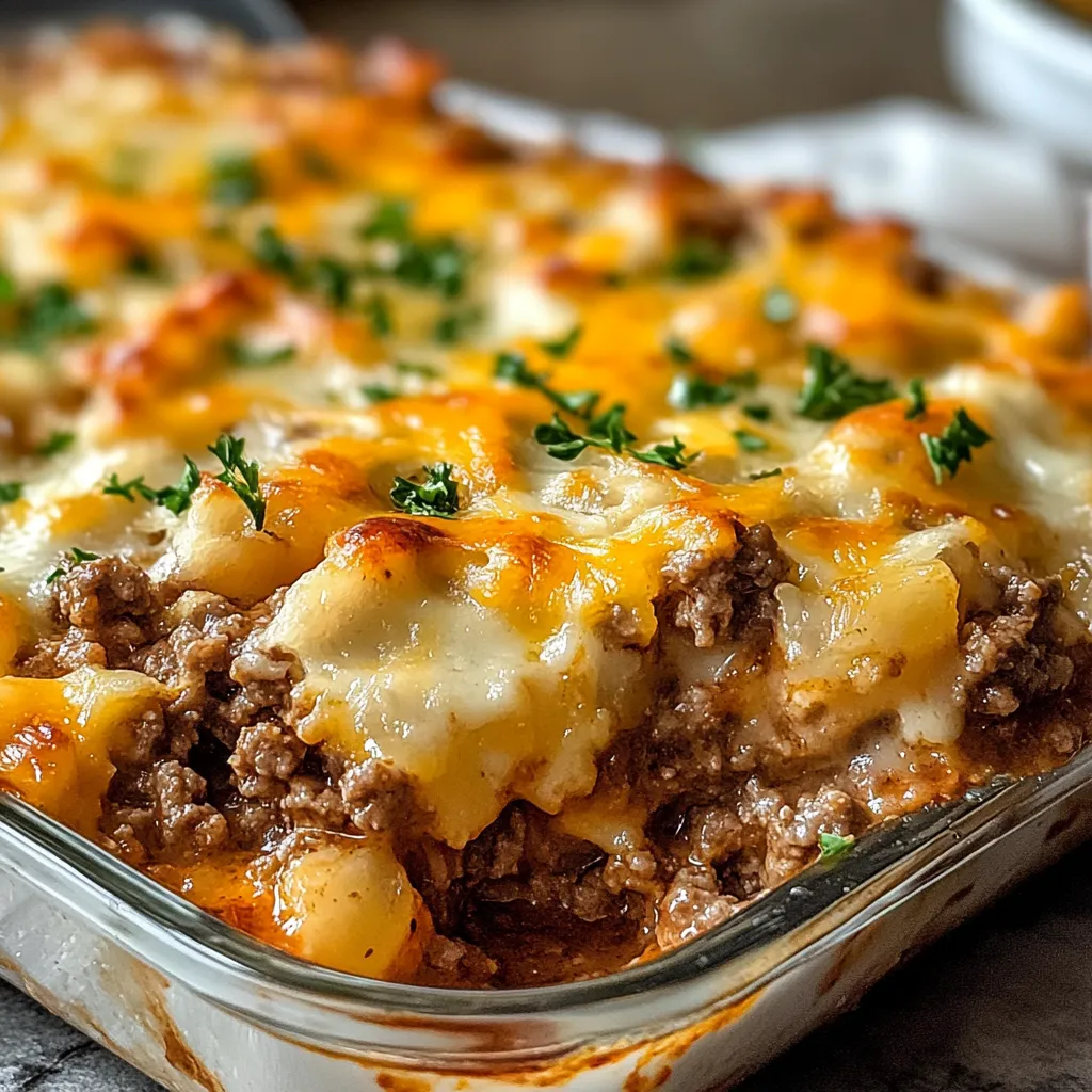 Easy Hobo Casserole Ground Beef