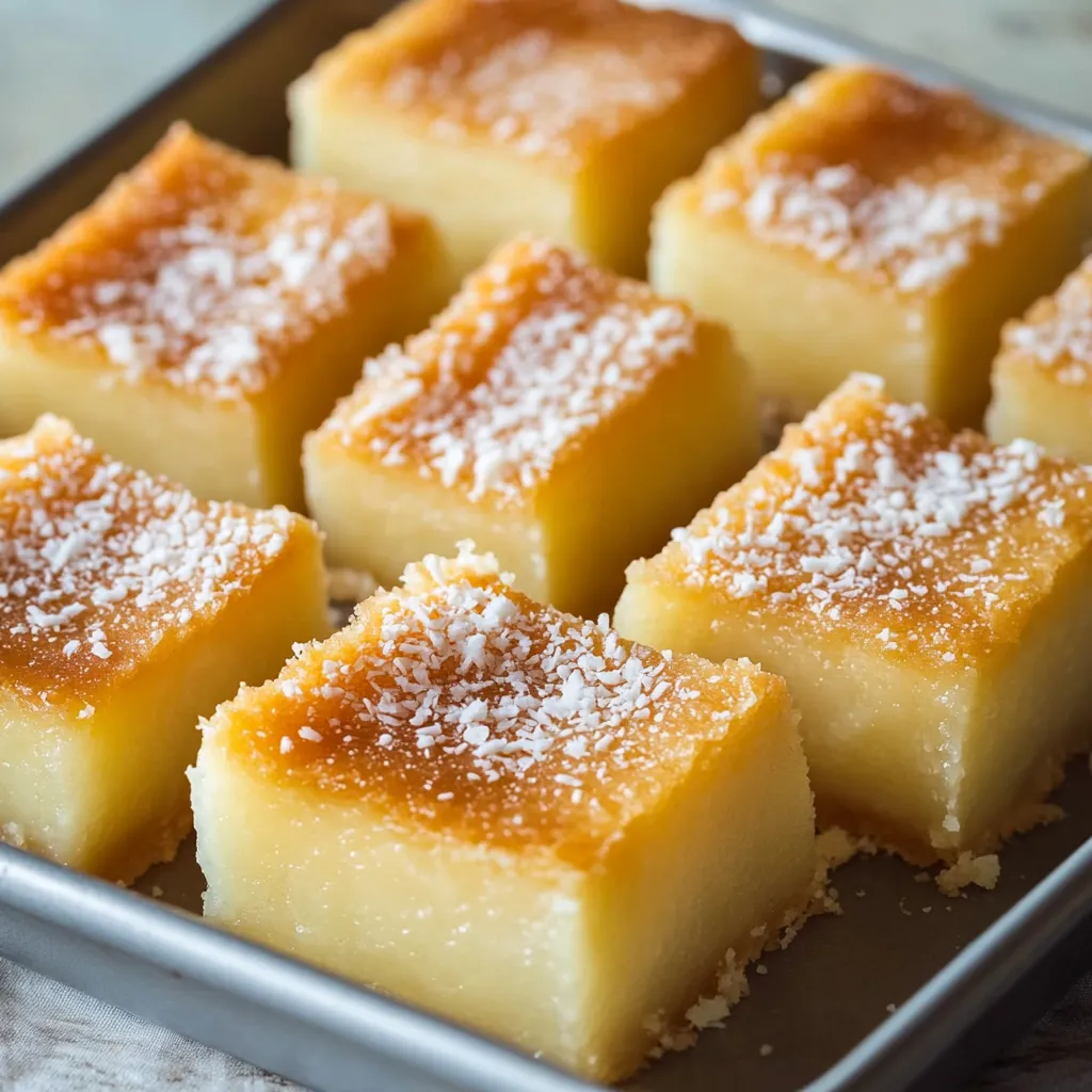 Sweet Hawaiian Butter Mochi