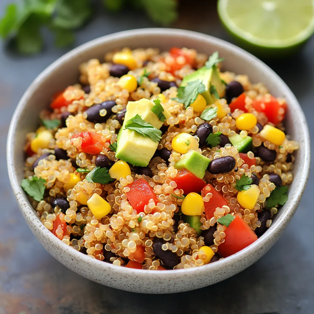 Fresh Southwest Quinoa Salad