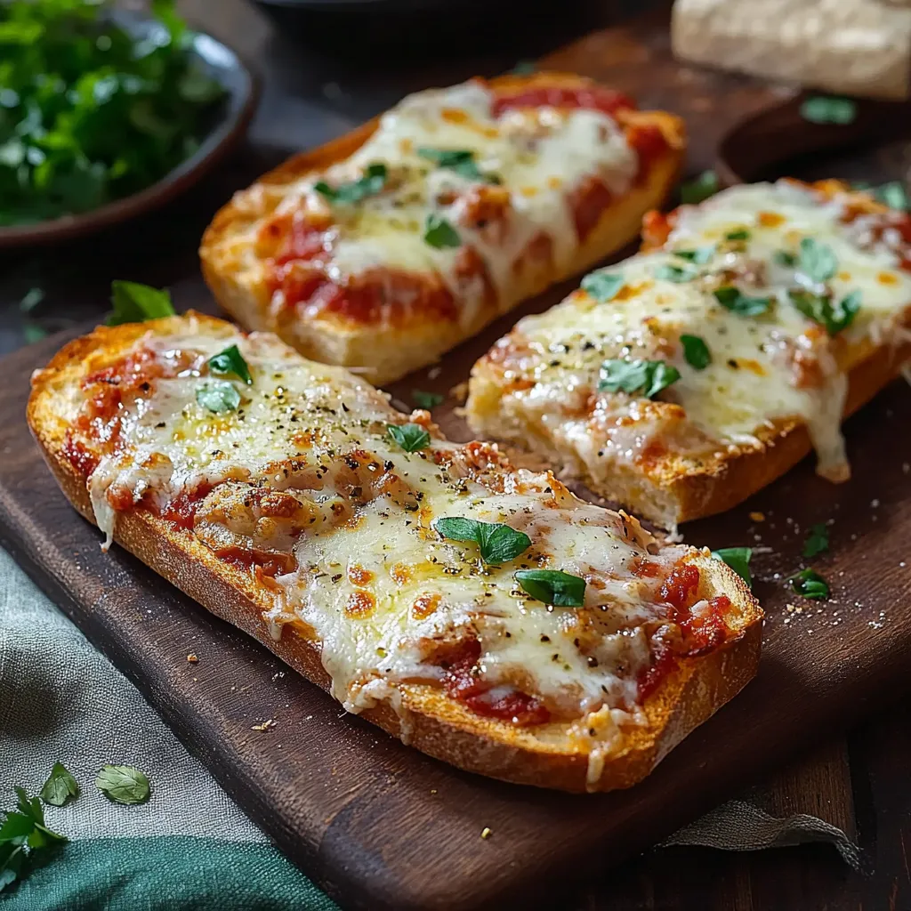 Two slices of cheese pizza on a wooden board.