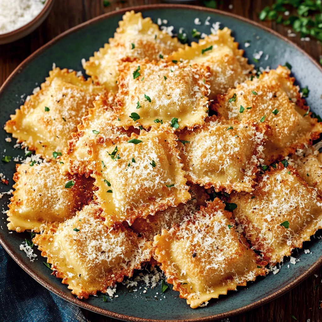 A plate of pasta with cheese on top.