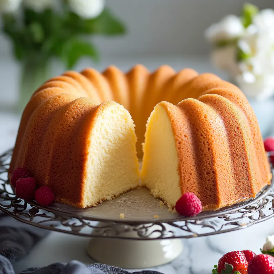 A slice of cake on a plate.