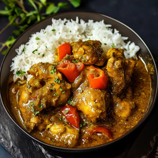 A bowl of rice and meat.