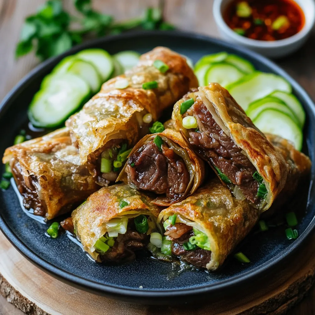A plate of food with meat and vegetables.