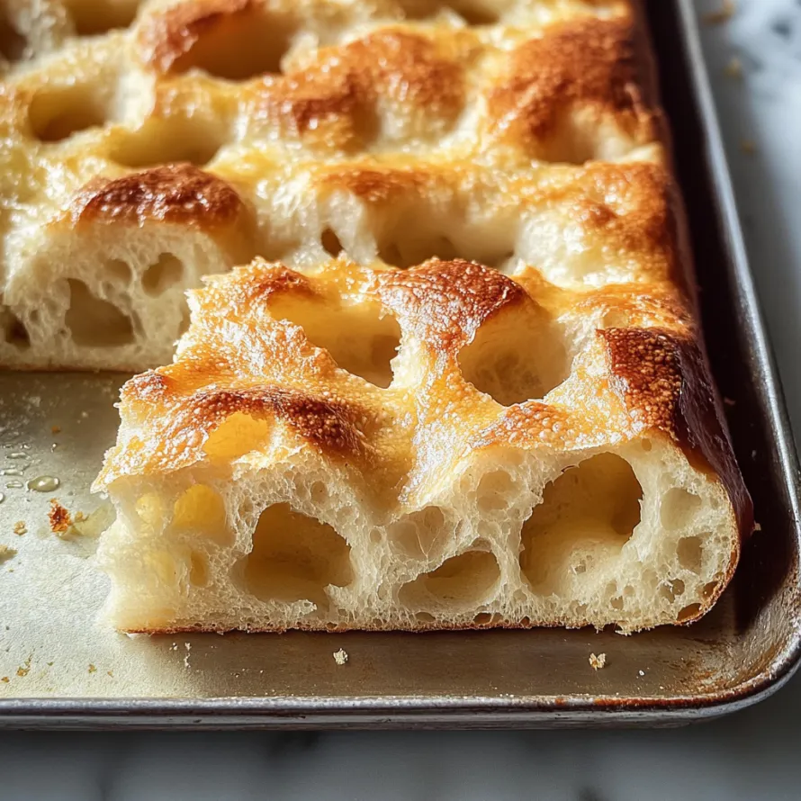 A pan of bread with holes in it.