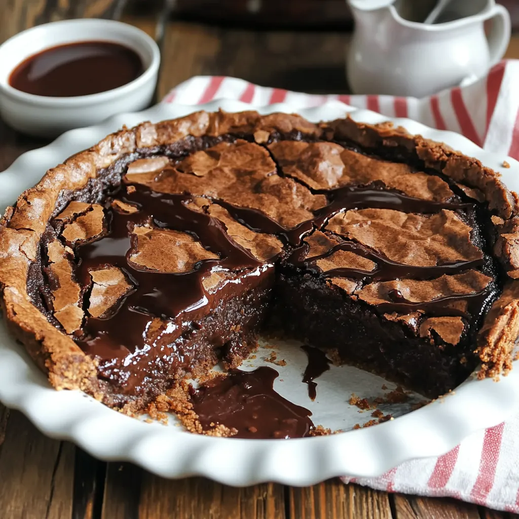 A slice of chocolate cake with chocolate sauce.