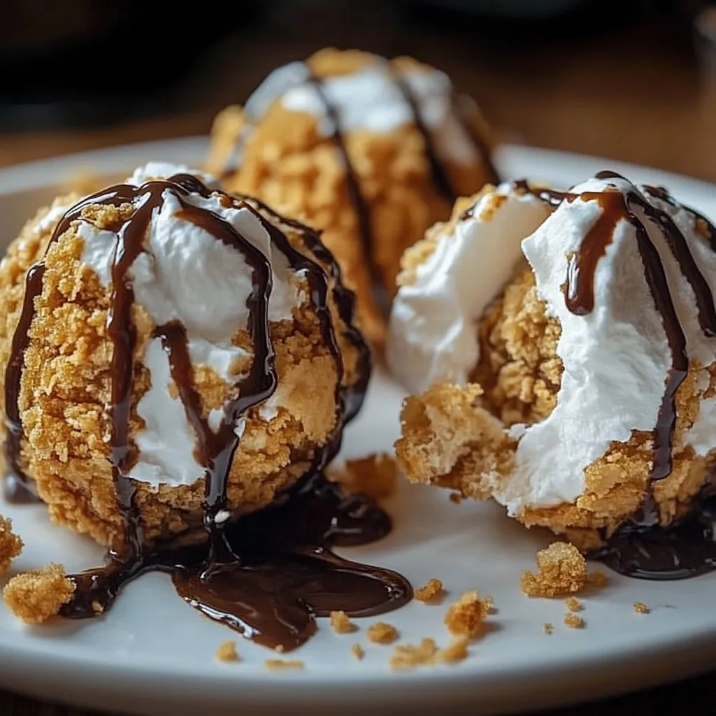 A plate of desserts with chocolate drizzle.