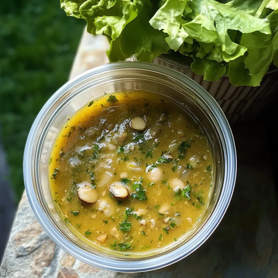 A bowl of soup with a spoon in it.