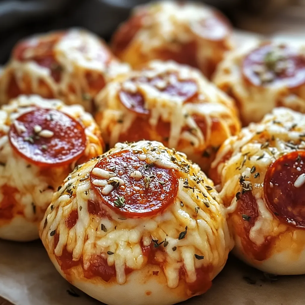 A plate of pepperoni and cheese stuffed bread.